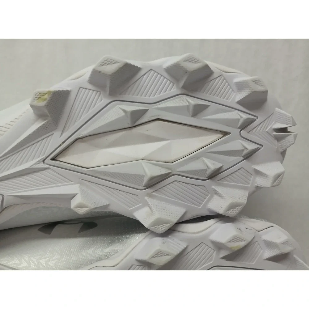 Under Armour Mens Spotlight Fran RM 4.0 Football Cleat 3027293-100 White Sz 10.5